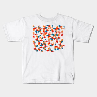 Color Shapes Pattern Kids T-Shirt